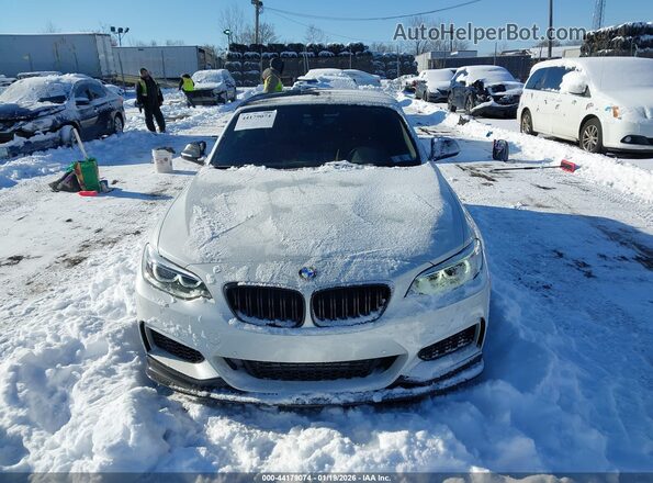 WBA1M5C56GV327252 2016 BMW M2 Белый Вид щитка приборов