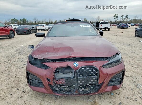 WBA23AT0XPCL16545 2023 BMW OTHER Maroon Vista frontal