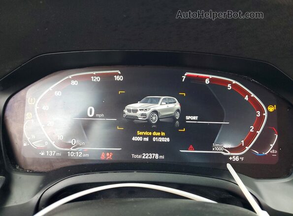 WBA23AT0XPCL16545 2023 BMW OTHER Maroon Vista del cuadro de instrumentos