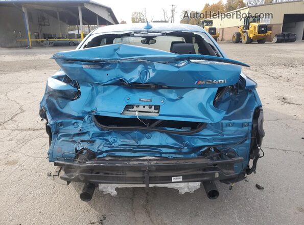 WBA2J5C02M7J45646 2021 BMW M2 Синий Вид сзади