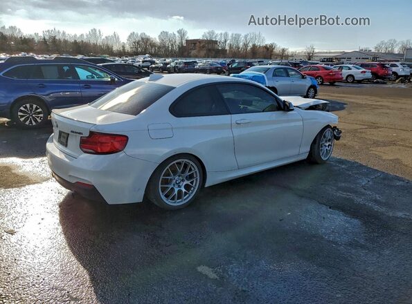 WBA2J5C50JVB27801 2018 BMW M2 White უკანა მარჯვენა