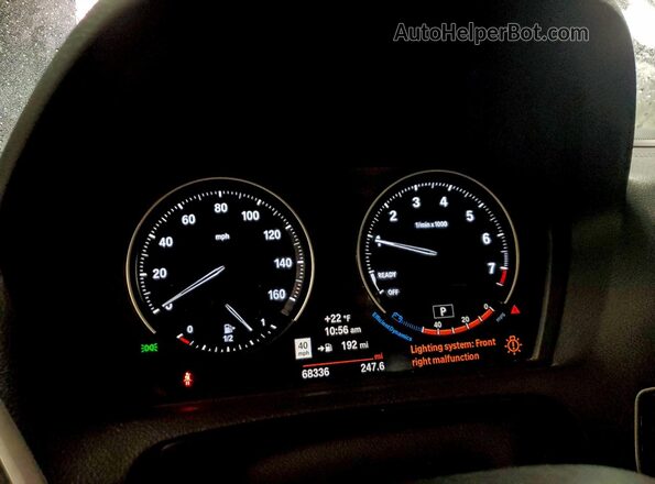 WBA2J7C52KVD61239 2019 BMW M2 Charcoal Widok zestawu wskaźników