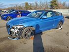 2018 Bmw 230xi Blue vin: WBA2K1C50JVD41113
