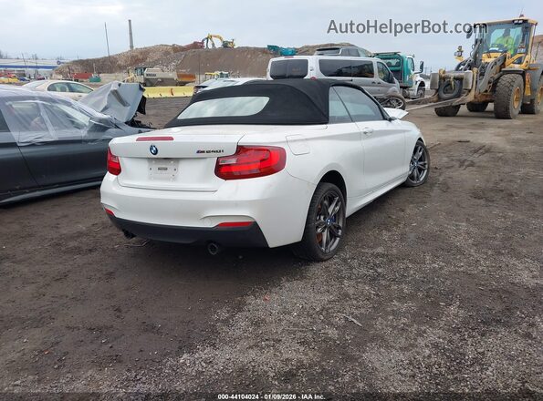 WBA2L1C36HV666710 2017 BMW M2 Белый Задняя правая четверть