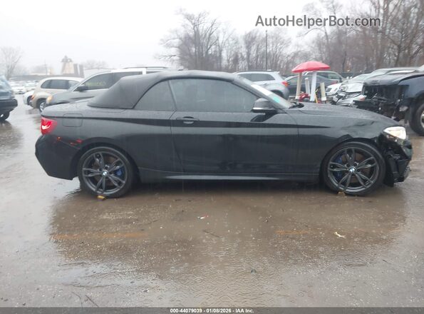 WBA2L1C59HV666167 2017 BMW M2 Black Widok wnętrza z tyłu