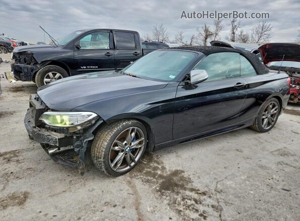 WBA2L3C31HV667825 2017 BMW M2 Черный Передняя левая четверть