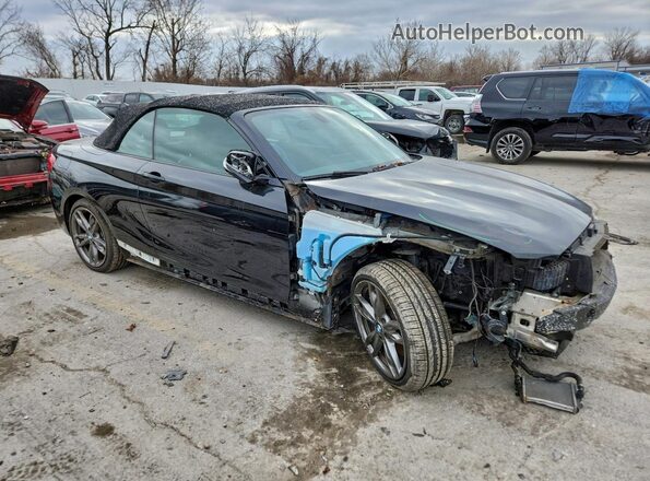 WBA2L3C31HV667825 2017 BMW M2 Черный Передняя правая четверть
