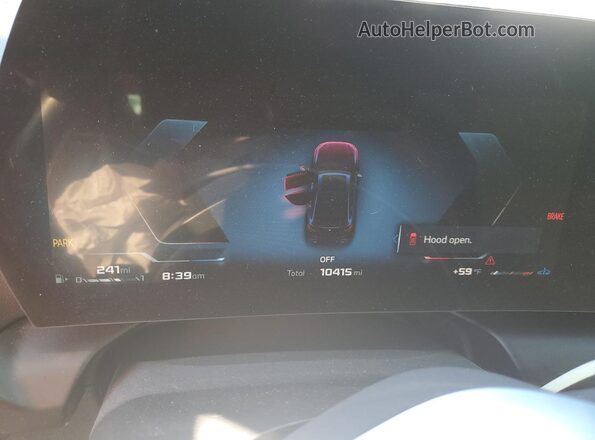 WBA33GG04S7S14886 2025 BMW M2 Синий Вид щитка приборов
