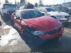 2017 Bmw 440i Xdrive Red vin: WBA4P3C59HK528445
