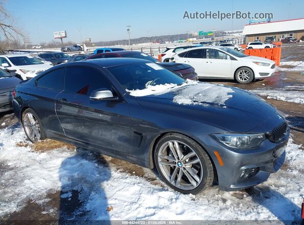 WBA4W7C06LAH17179 2020 BMW OTHER Gray Widok wnętrza z tyłu
