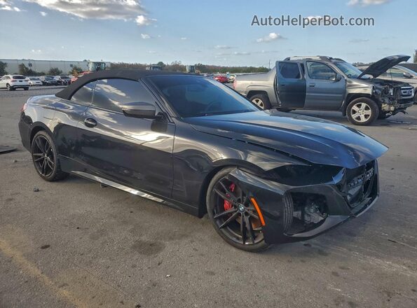WBA53AT06MCG37011 2021 BMW M4 Black Przód prawy