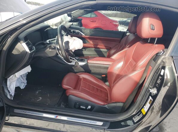 WBA53AT0XMCG85529 2021 BMW M4 Black Dashboard view