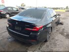 2021 Bmw 530i   Черный vin: WBA53BH0XMWX03277