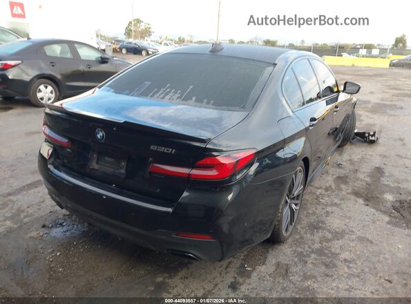 WBA53BH0XMWX03277 2021 BMW OTHER Черный Задняя правая четверть