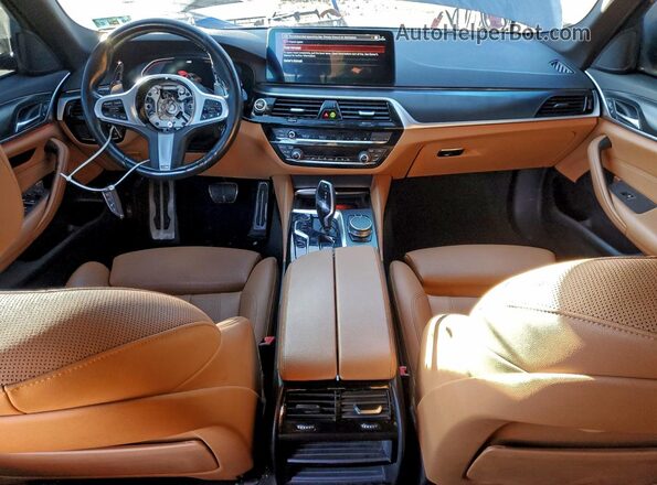 WBA53BJ06MWX25416 2021 BMW OTHER Gray Widok deski rozdzielczej