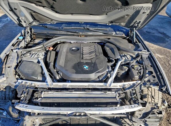 WBA53BJ06MWX25416 2021 BMW OTHER Gray Widok wnętrza z tyłu