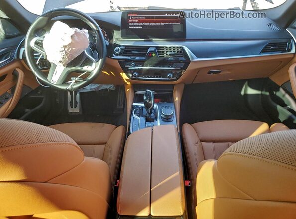 WBA53BJ0XNWX59408 2022 BMW OTHER Blue წინა პანელის ხედი