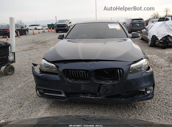 WBA5A7C57GG149149 2016 BMW 5 SERIES Black Vista del cuadro de instrumentos