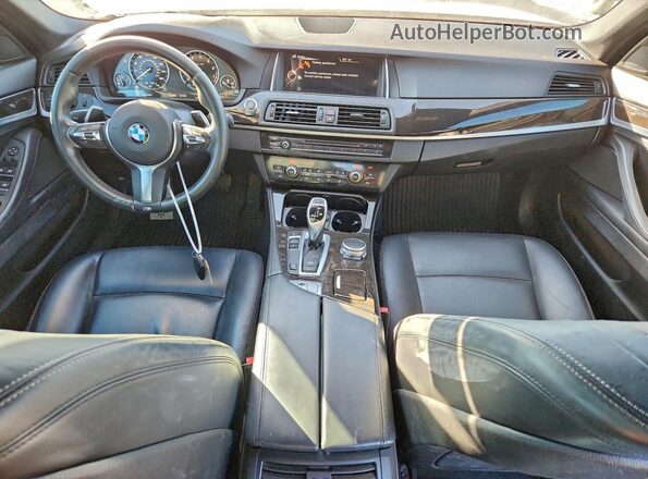 WBA5B1C57GG552770 2016 BMW 5 SERIES Черный Вид панели приборов