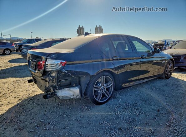 WBA5B1C57GG552770 2016 BMW 5 SERIES Черный Задняя правая четверть