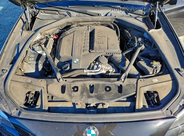 WBA5B1C57GG552770 2016 BMW 5 SERIES Черный Вид задней части салона