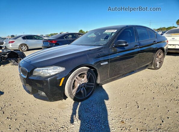 WBA5B1C57GG552770 2016 BMW 5 SERIES Черный Передняя левая четверть