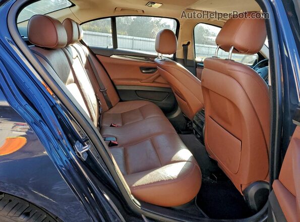 WBA5B3C50GG254914 2016 BMW 5 SERIES Синий Вид задних сидений