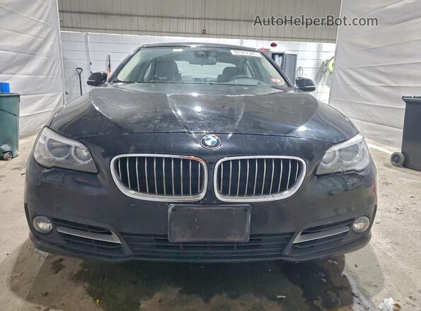 WBA5B3C52GG254624 2016 BMW 5 SERIES Черный Вид спереди