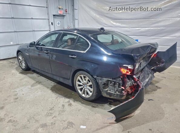 WBA5B3C52GG254624 2016 BMW 5 SERIES Черный Задняя левая четверть
