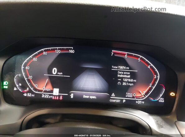 WBA5R7C55KAJ79562 2019 BMW OTHER White Vista de los asientos traseros