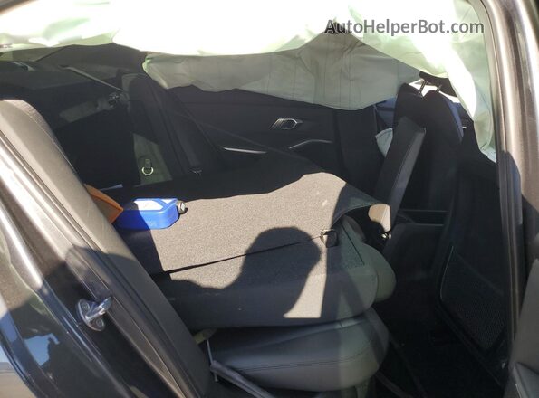 WBA5U7C03LFH22255 2020 BMW M3 Серый Вид задних сидений