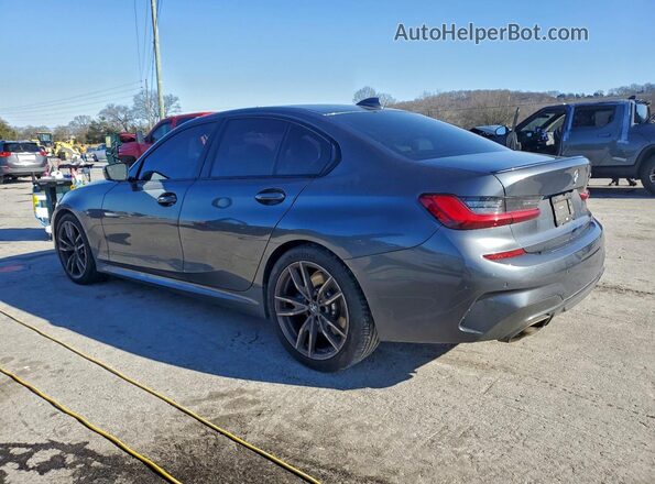 WBA5U7C09LFH48147 2020 BMW M3 Gray უკანა მარცხენა