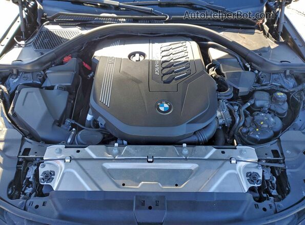 WBA5U7C09LFH48147 2020 BMW M3 Gray უკანა სალონის ხედი
