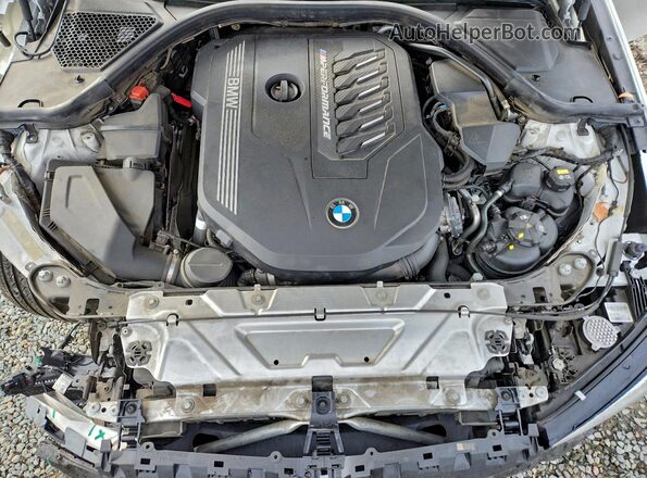 WBA5U7C0XLA232440 2020 BMW M3 Белый Вид задней части салона