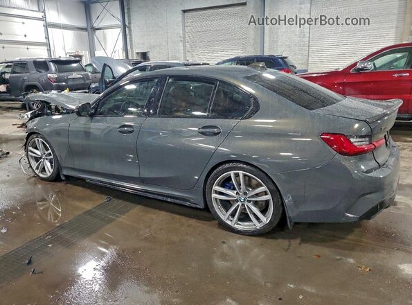 WBA5U9C00LAF54650 2020 BMW M3 Серый Задняя левая четверть