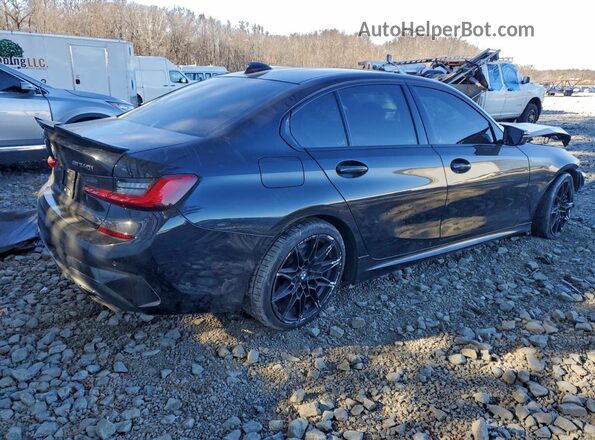 WBA5U9C02LA383431 2020 BMW M3 Black Tył prawy