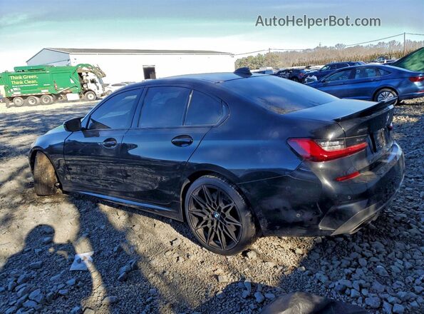 WBA5U9C02LA383431 2020 BMW M3 Black Tył lewy