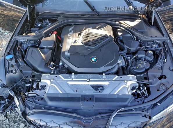 WBA5U9C02LA383431 2020 BMW M3 Black Widok wnętrza z tyłu