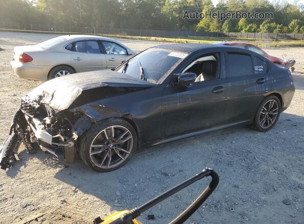 WBA5U9C04LFJ90720 2020 BMW M3 Черный Передняя левая четверть