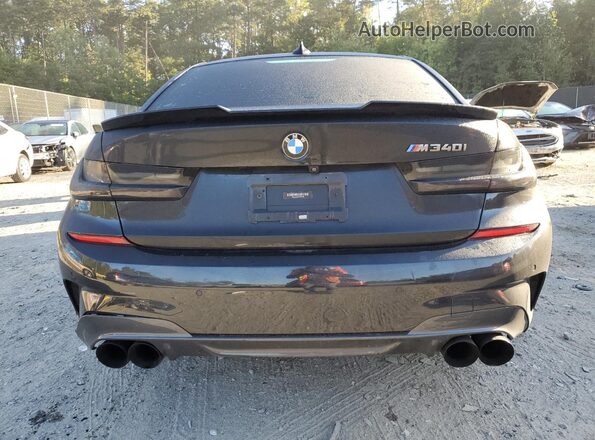 WBA5U9C04LFJ90720 2020 BMW M3 Черный Вид сзади