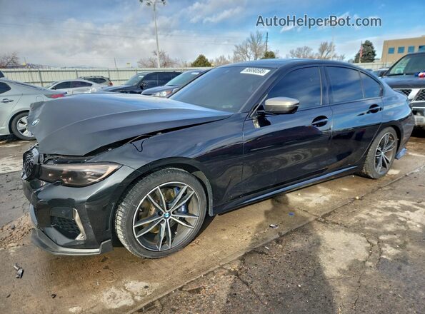 WBA5U9C06LFH04893 2020 BMW M3 Black Przód lewy