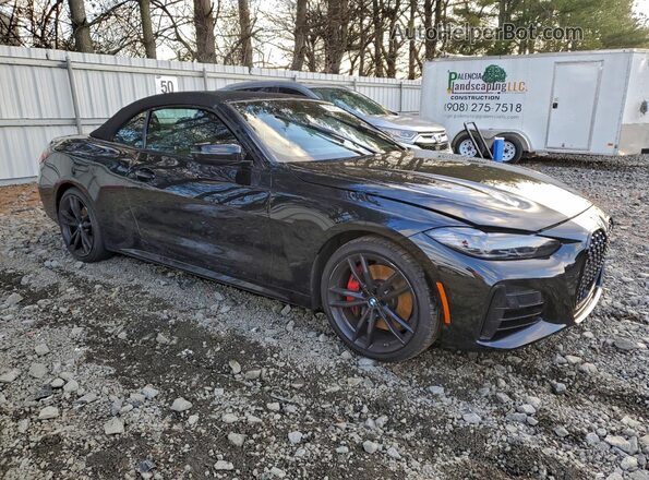 WBA63AT07RCP44156 2024 BMW M4 Black Передня права чверть