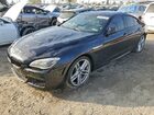 2017 Bmw 650 I Gran Coupe Blue vin: WBA6D4C34HD981303