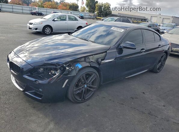 WBA6D4C50GD976955 2016 BMW OTHER Синий Передняя левая четверть