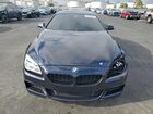 2016 Bmw 650 I Gran Coupe Синий vin: WBA6D4C50GD976955