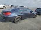 2016 Bmw 650 I Gran Coupe Синий vin: WBA6D4C50GD976955