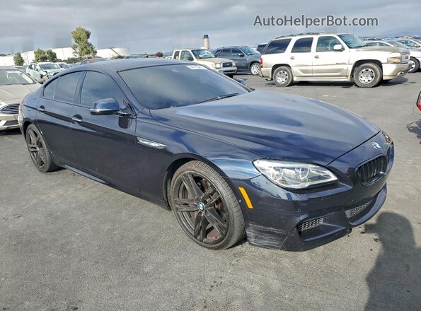WBA6D4C50GD976955 2016 BMW OTHER Синий Передняя правая четверть