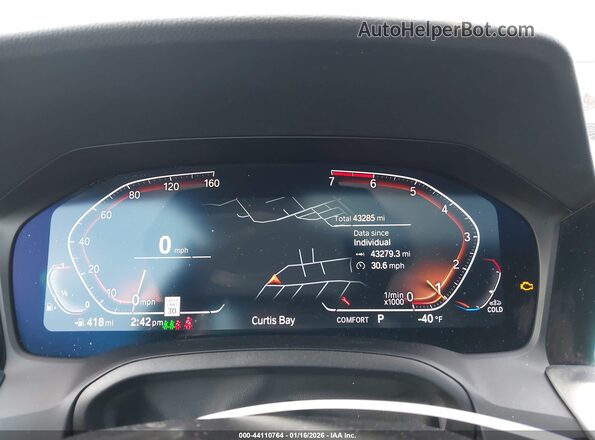 WBA73AV03PFP38786 2023 BMW OTHER Black Vista de los asientos traseros