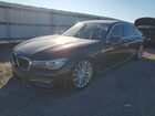 2016 Bmw 740 I Black vin: WBA7E2C52GG548096