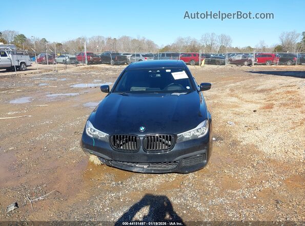WBA7E2C55KB454316 2019 BMW OTHER Black Widok wnętrza z tyłu